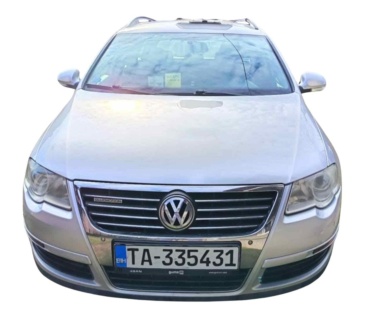 Taxi Kitić - Pogled sprijeda